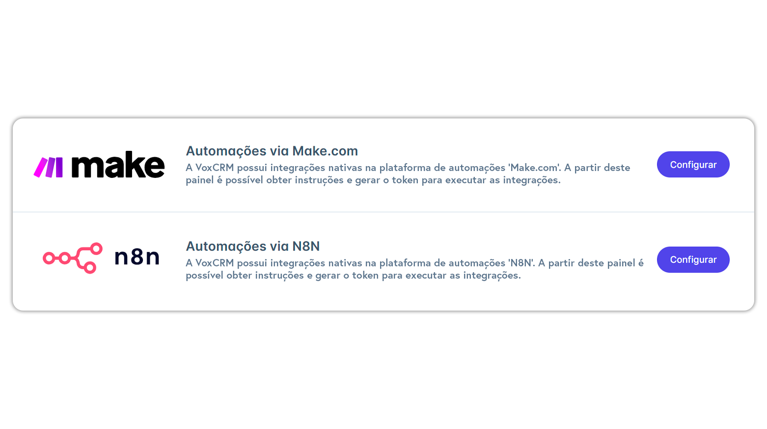 Conecte suas Automações